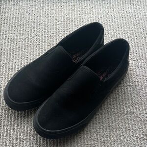 Lugz Men's Black Slip-On Loafers